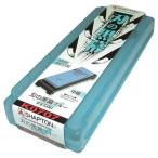 シャプトン 刃の黒幕 #1500 中砥 ブルー K0707 無垢砥石 セラミック砥石 研台 オイルストーン SHAPTON 日本製