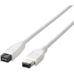 FireWire кабель ELECOM Elecom IE-961WH IEEE1394 кабель 9 булавка -6 булавка 1.0m белый 