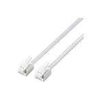  modular кабель ELECOM Elecom MJ-T5WH коготь поломка предотвращение 6 высшее 4 сердцевина 5.0m белый 