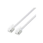  modular кабель ELECOM Elecom MJ-T7WH коготь поломка предотвращение 6 высшее 4 сердцевина 7.0m белый 