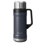  Iris o-yama вакуум изоляция кружка бутылка 1900ml угольно-серый HSB-1900 уголь серый HUGEL длина час термос фляжка 1.9L большая вместимость теплоизоляция термос крышка до вакуум изоляция высота теплоизоляция 