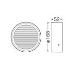 ショッピングmiddle 山田照明 TG-400 Middle Spot(ミドル・スポット) スポットライト用オプション スプレッドレンズ