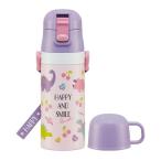 スケーター SKDC3 ハッピー&スマイル 2WAYステンレス キッズ 水筒 350ml