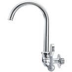 三栄水栓製作所 A2316-13 厨房用横形ツル首自在水栓 (共用形)