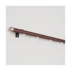 TOSO эластичный тип шторная рейка Linea под дерево Brown S2.0m