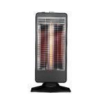 ショッピングカーボンヒーター ユアサプライムス YKT-SCS12E(K) ブラック 三灯管ハイブリットヒーター