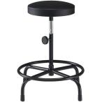 オフィス家具 作業用チェア ＴＲＵＳＣＯ　作業用チェア　Φ３１５ＸＨ５００ー６４０　ブラック　  (NF-25V)