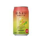 ［チューハイ］７２本まで同梱可　サントリー　ほろよい　梅酒ソーダ　３５０缶【２４本単位でご注文ください】（350ml　うめ　ウメ　SUNTORY）
