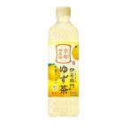 ［飲料］２ケースまで同梱可　サントリー　伊右衛門　ゆず茶　６００ｍｌＰＥＴ　１ケース２４本入り（600ml 500 柚子 手売り用）SUNTORY