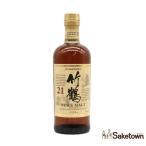 全国配送可能 ニッカ ウイスキー ピュアモルト 竹鶴 21年 スリムボトル 新ラベル 43% 700ml 箱無し