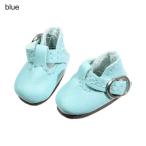 人形の靴 フィギュアの靴 ブルー (１足) シューズ 人形 ドール フィギュア カスタムドール 靴 可愛い 組み合わせ 贈り物 アクセサリー