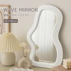  орнамент wave зеркало Корея интерьер зеркало Корея зеркало подставка стена зеркало ширина 43 высота 60cm зеркало зеркало модный белый легкий один человек жизнь прокат орнамент зеркало круг зеркало 