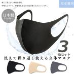 ウレタンマスク 日本製 マスク 3枚セット 個包装 洗える 洗えるマスク アソート ウレタン ナイロン 抗菌 黒 グレー ベージュ おしゃれ 普通 小さめ 大きめ