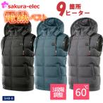 電熱ベスト 加熱ベスト 9箇所発熱 服のみ ヒーターベスト USB給電 3段階温度調整 速暖 保温 暖房ウェア ヒートジャケット 北海道・沖縄・離島以外送料無料