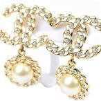 【新品・未使用品】シャネル　ココマーク　ラインストーン　パール　ピアス　20V　