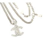 【新品/未使用品】シャネル　ココマーク　ラインストーン　ネックレス　B20S