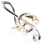 【美品】ミキモト　ブローチ　ピンブローチ