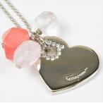 Yahoo! Yahoo!ショッピング(ヤフー ショッピング)【新品同様】フェラガモ　ネックレス　色石　ラインストーン