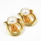 Yahoo! Yahoo!ショッピング(ヤフー ショッピング)【美品】フェラガモ　イヤリング　ガンチーニ