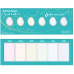 呉竹 顔彩耽美 オパールカラーズ 6色セット MC20OC/6V