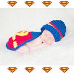  baby костюмированная игра Супермен костюм мужчина Halloween память фотосъемка .. искусство почтовая доставка bcos-015