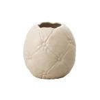 花瓶 フラワーベース Quilt キルト ecru 1個入り 177-722-120 [p77] （代引き不可）