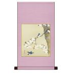 色紙掛 名画 模写複製画 酒井抱一 桜に小禽図 NH3HEM-002