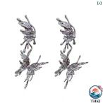  свадебный аксессуары мелкие вещи свадьба свадьба party невеста Mai шт. реквизит костюмированная игра item серьги серебряный бабочка форма перо year крюк серьги 