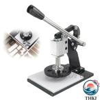 手動抜き型プレス機 革用型抜きツール 高さ調節可能 ハンドプレス機 革裁断機 レザーハンドマニュ 簡単操作で高速切断 卓上 型用工具 レザークラフト工具 紙、布