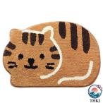 バスマット足ふきマット2タイプ選べるかわいい猫柄玄関マット足拭きマット速乾...