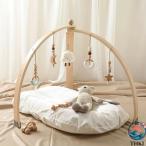 baby gym из дерева Северная Европа безопасность натуральный коляска для игрушка имеется развивающая игрушка 0 лет салон bed .. ниже Play Jim baby модный младенец легко устанавливается 