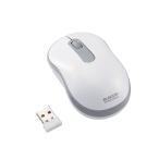 エレコム ワイヤレスマウス M-DY10DRSKWH 静音 抗菌 3ボタン Sサイズ ホワイト