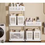  корзина для белья тонкий сетка с роликами . стирка предмет inserting стирка предмет inserting корзина прачечная Wagon 2-3 уровень .. корзина тросик корзина место хранения модный стирка 