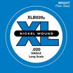 D'Addario ベース バラ弦 XLB020P  Nickel Wound〔daddario ベース弦 xlb020p〕〔ゆうパケット対応〕＊