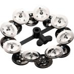 MEINL Percussion высокий шляпа тамбурин Headliner серии Stainless Steel 2row HTHH2BK( мой фланель ударный инструмент Hihat Tambourine)