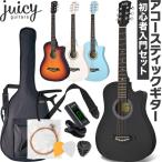 アコースティックギター 入門セット JUICY GUITARS JCG-01S［プラスチック製 初心者 アコギ ギター 合成樹脂 JCG01S］