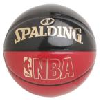 SPALDING スポルディング バスケットボール 7号 バスケット バスケ アンダーグラス ブラックxレッド エナメル 7号球 74-653J