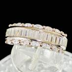 Yahoo! Yahoo!ショッピング(ヤフー ショッピング)人気デザイン ふりるリング キュービック レディース 指輪 （D033）