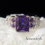 Yahoo! Yahoo!ショッピング(ヤフー ショッピング)即納☆送料無料 人気デザイン アメジスト ガーリースタイル レディース 指輪 リング（D082）