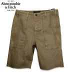 ショッピングAbercrombie 50%OFF アバクロ Abercrombie & Fitch クリックポストで送料無料 デニムショートパンツ Denim Short pant ショーツ カーキ 29,30,31,32 正規品/