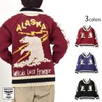 カウチンニットセーター「BEAR」 HOUSTON 22317  ヒューストン  クマ 熊 防寒