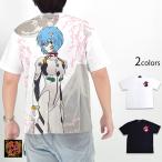 EVANGELION×錦 綾波富士桜半袖Tシャツ 錦 585352 和柄 和風 刺繍 新世紀 エヴァンゲリオン 綾波レイ