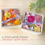 \最短翌日お届け/母の日ギフト 各種ギフト ソープフラワー&プリザーブドフラワーのフラワーギフトボックス