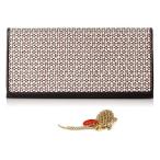 Yahoo! Yahoo!ショッピング(ヤフー ショッピング)印伝 長財布 INDEN 【 小桜 印傳 財布 】 和装 札入れ ウォレット 日本製 ユニセックス （白地・赤漆）