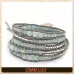 新作 CHAN LUU チャンルー ブレスレット チャン・ルー ラップブレス 5ラップブレス ブレス 5連 レザー 天然石 正規品 レディース メンズ