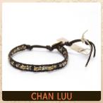 正規品 CHAN LUU 1ラップブレスレット 1連 ラップブレス チャンルー レザー シングルブレス 本物 レディース ブランド メンズ 革 ブレスレット 天然石 スカル