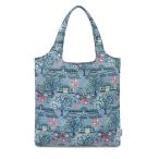 キャスキッドソン Cath Kidston エコバッグ 905206 105246116201102 折りたたみ式 ショッピングバッグ トート BLUE/BOTANICAL GARDEN ブルー系マルチ