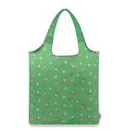 キャスキッドソン Cath Kidston エコバッグ 915670 105351416611102 折りたたみ式 ショッピングバッグ トート GREEN/SPACED BATH FLOWERS グリーン系＋花柄