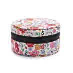 キャスキッドソン Cath Kidston ポーチ 丸型 小物入れ アクセサリーケース 1021677 106192118235102 ROUND TRINKET BOX BRAVE SOUL CREAM