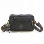 キプリング 2way バッグ Kipling ウエストバッグ K12837 H61 MULTIPLE ショルダーバッグ Black Leaf ボタニカル柄 ブラックマルチ